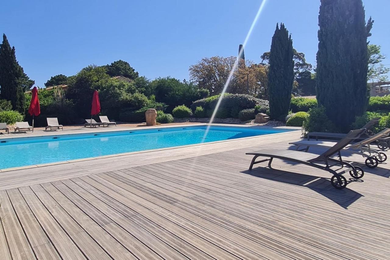 Mini Villa Messicana 5 Pers Piscine 500 M Plage 르씨 외부 사진